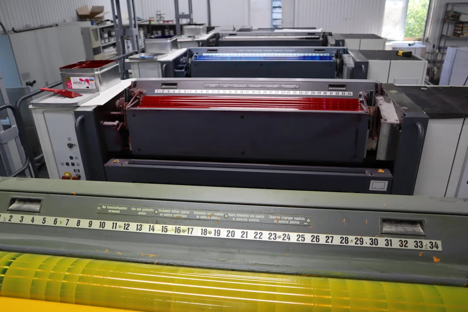 Кипсейки офсетной печатной машины