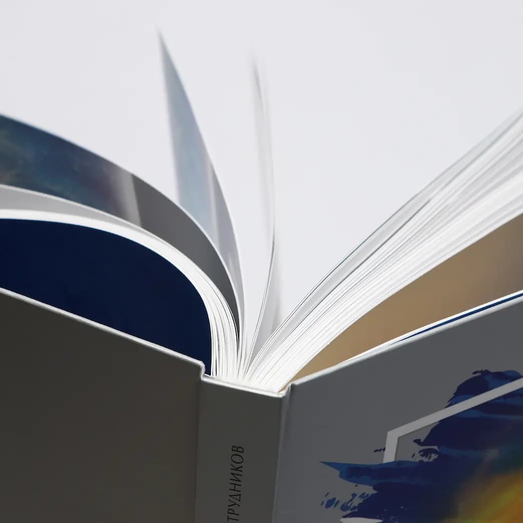 Печать книг в твердом переплете