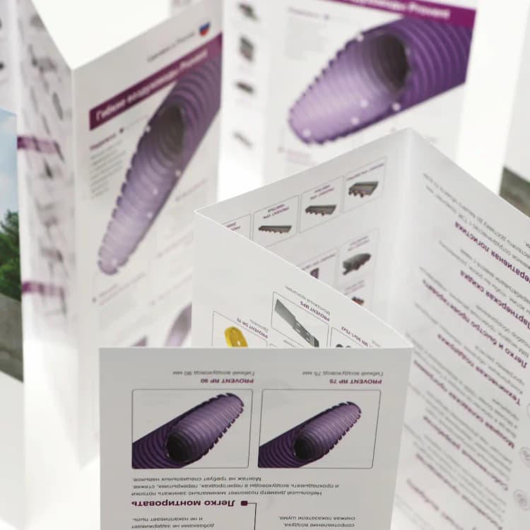 Печать буклетов в типографии