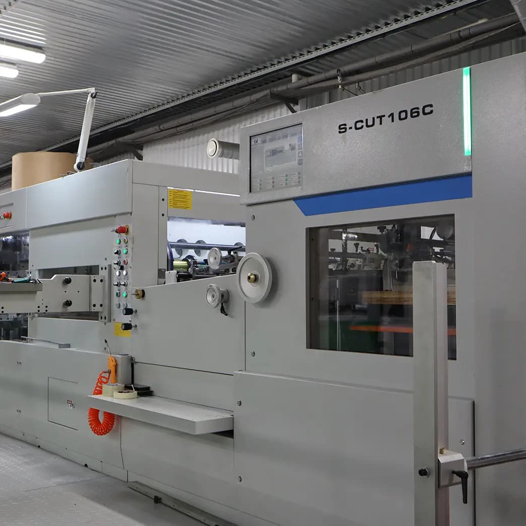Автоматический высекательный пресс Sterling S-CUT 106C
