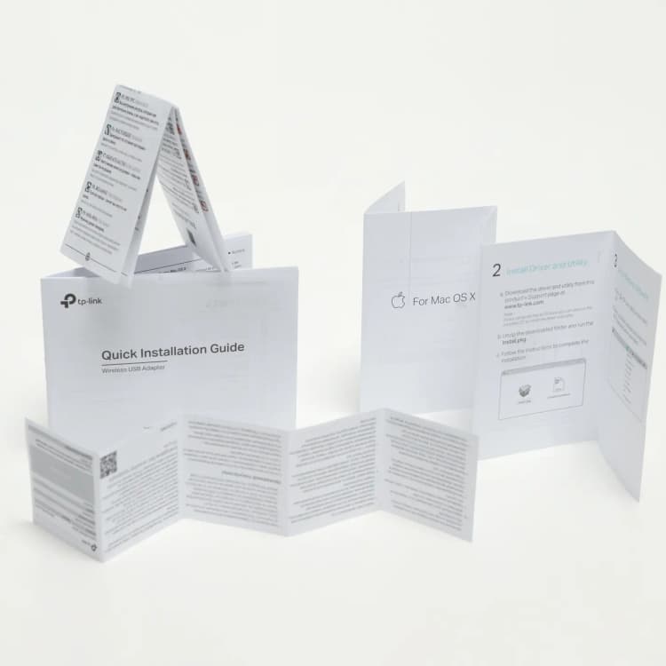 Печать инструкций в типографии