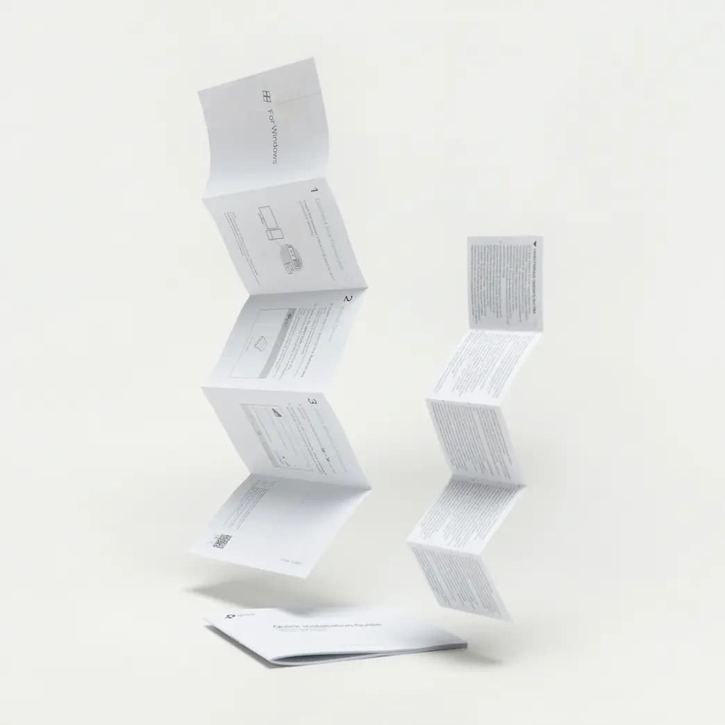 Печать инструкций в типографии