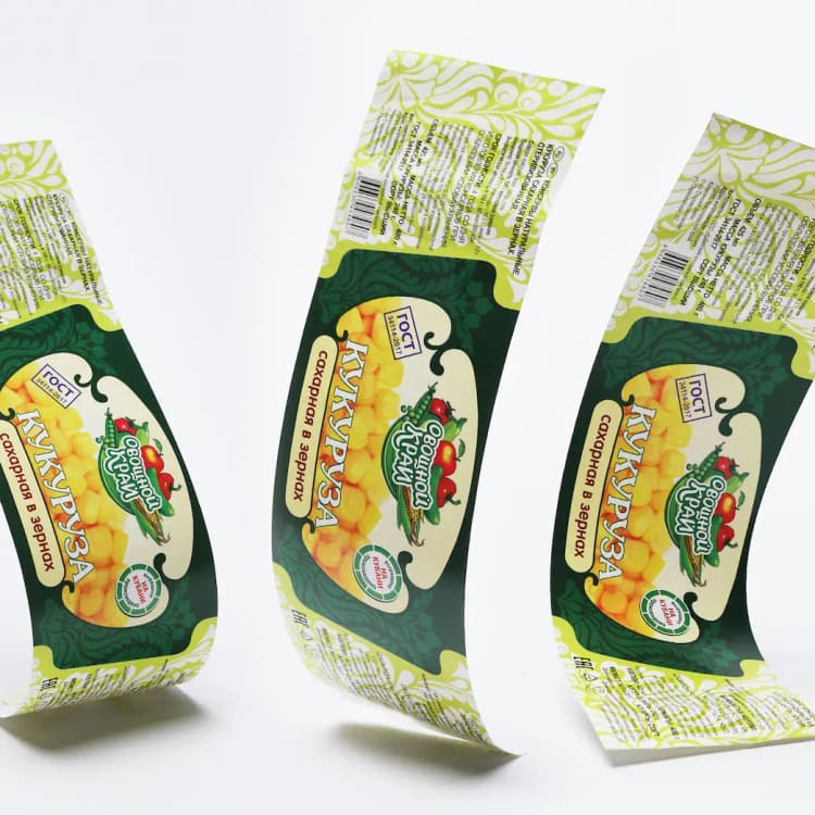 Печать этикеток в типографии