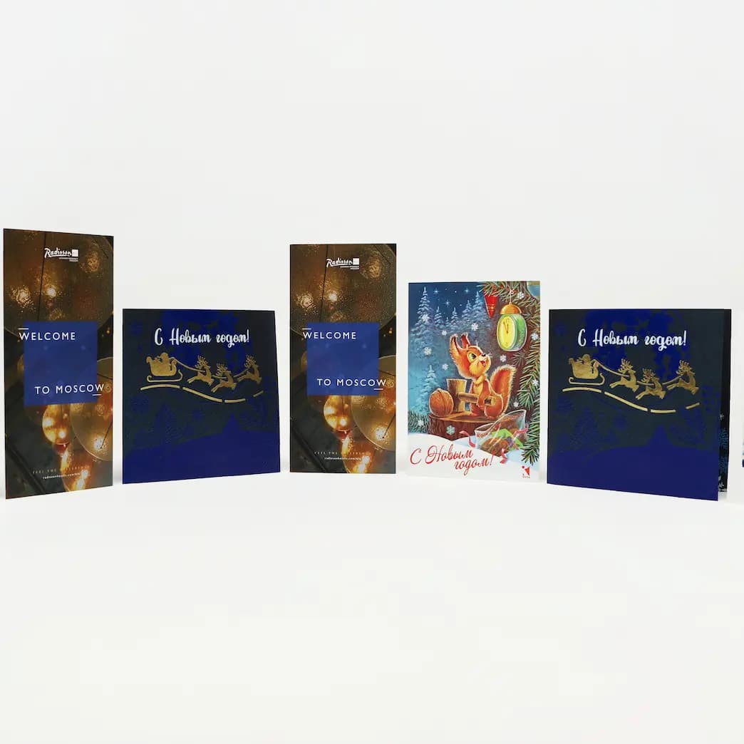 Печать открыток в типографии