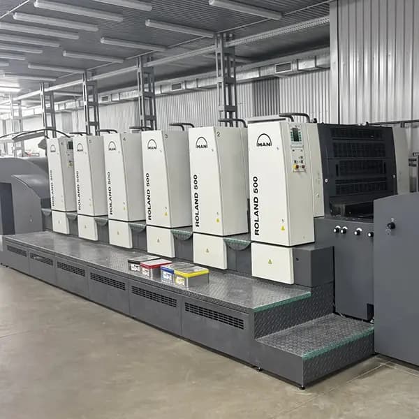 MAN Roland 505 офсетная печатная машина второго формата