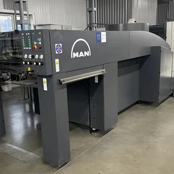 MAN Roland 505 офсетная печатная машина второго формата