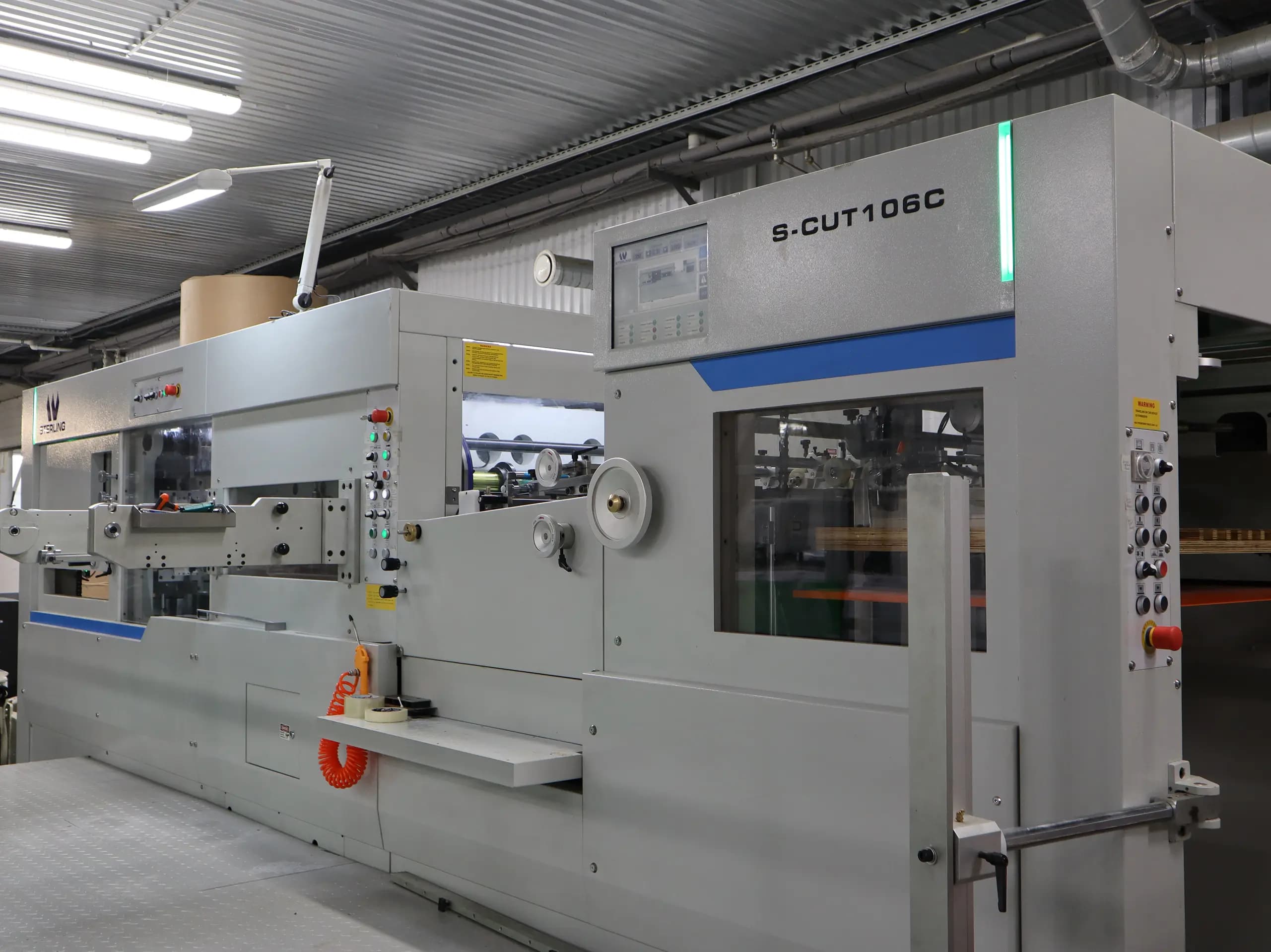 Автоматический высекательный пресс Sterling S-CUT 106C