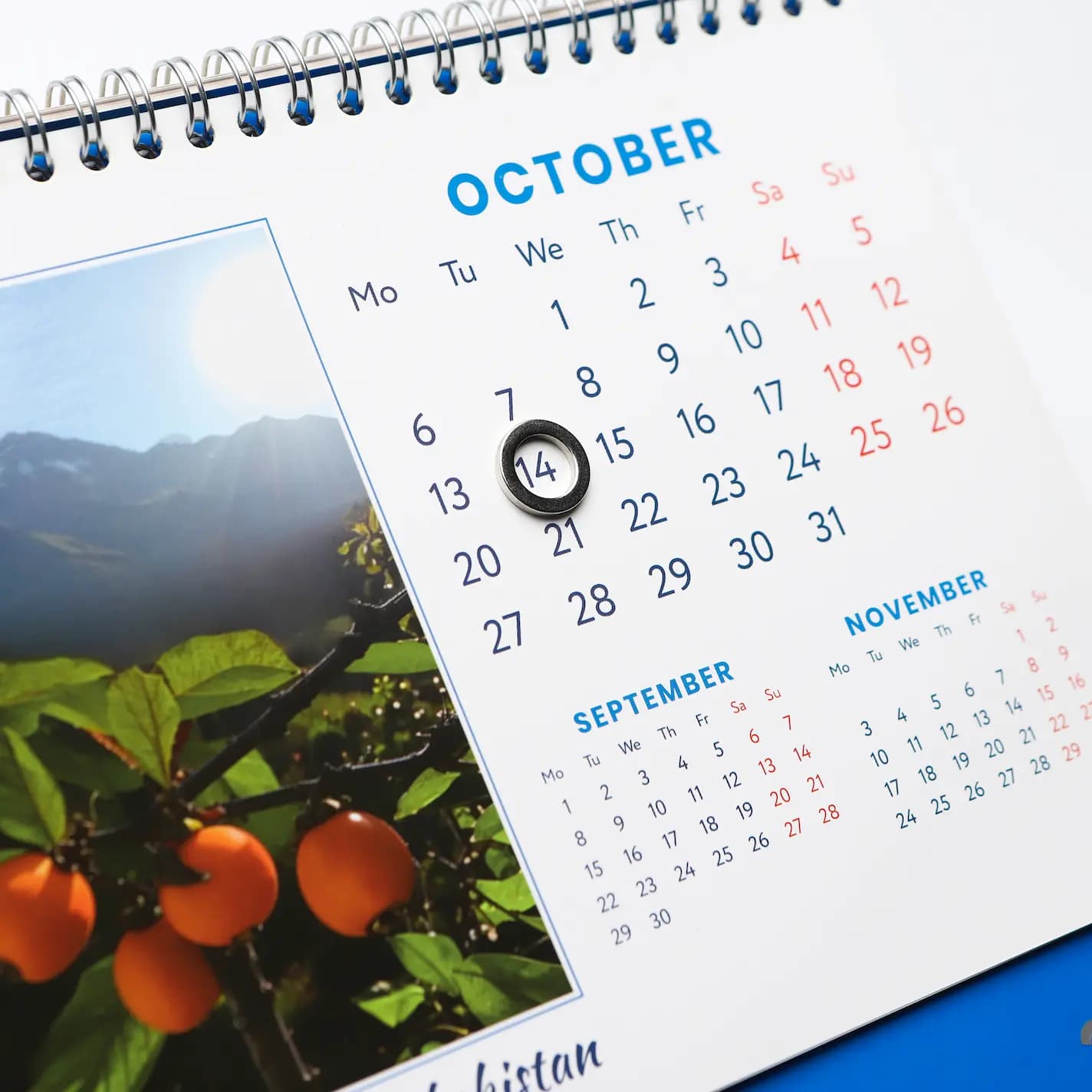 Изготовление календарей-домиков