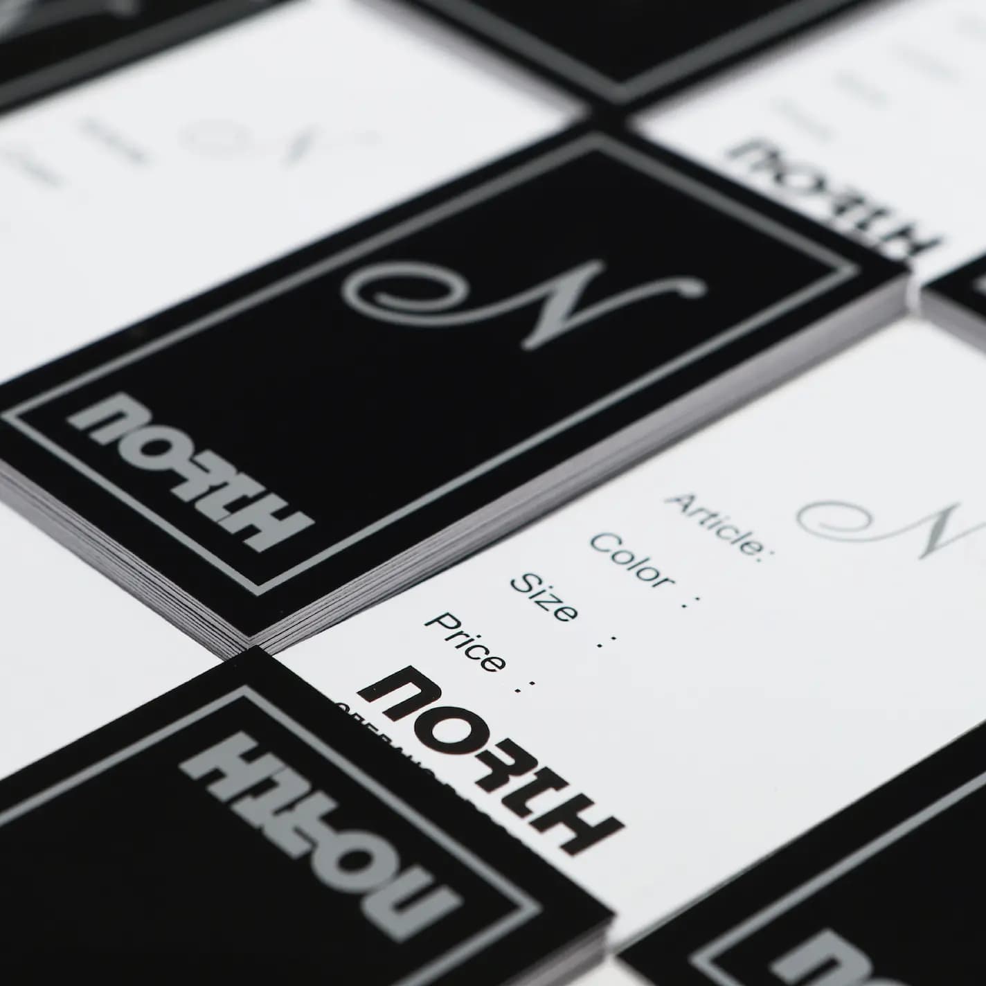 Печать бирок в типографии