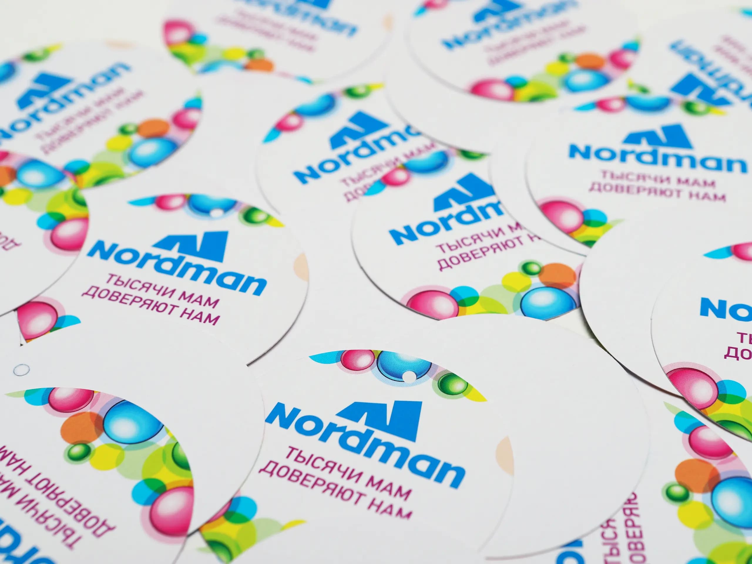 Печать бирок в типографии