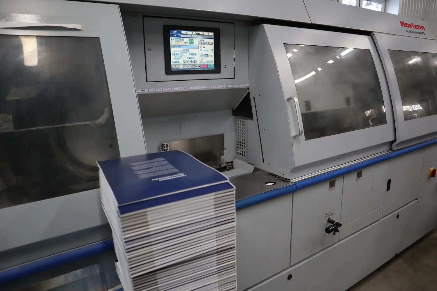 Horizon BQ-470 Машина для бесшвейного скрепления блоков в типографии Эталон