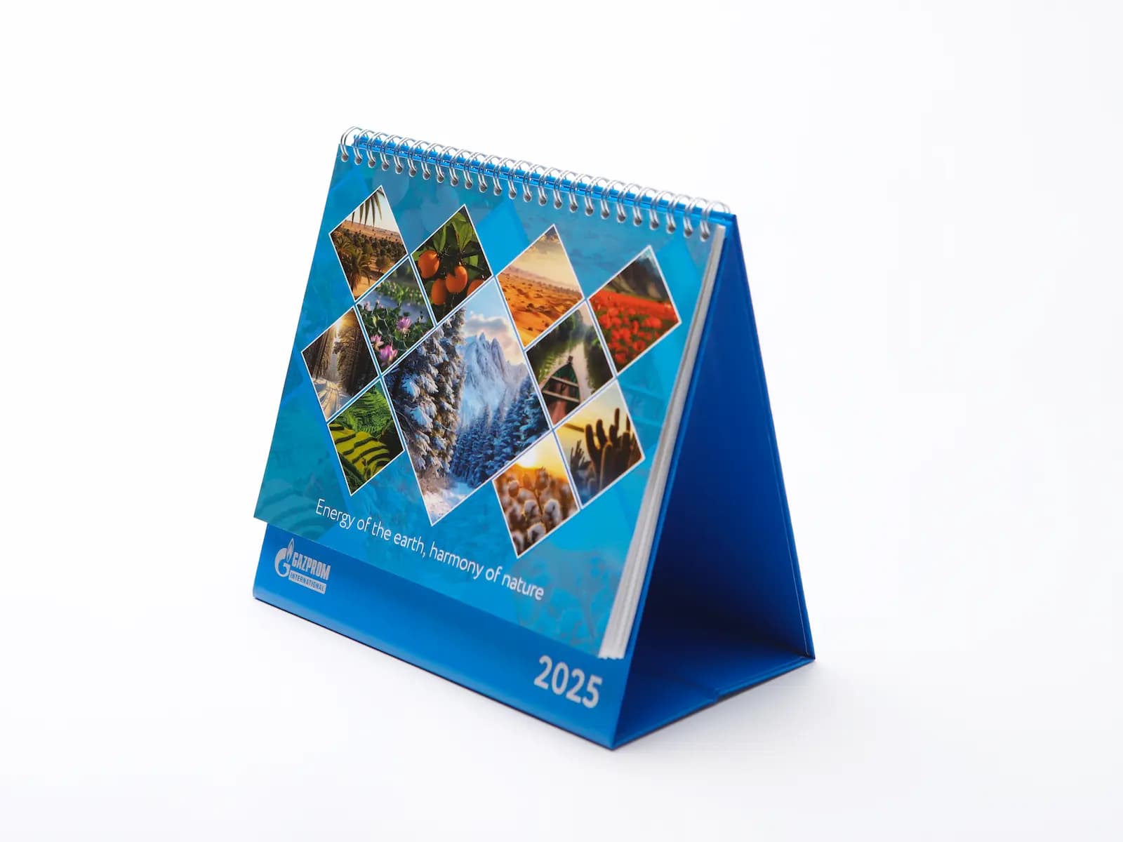 Образец календаря-домика, напечатанного офсетным способом