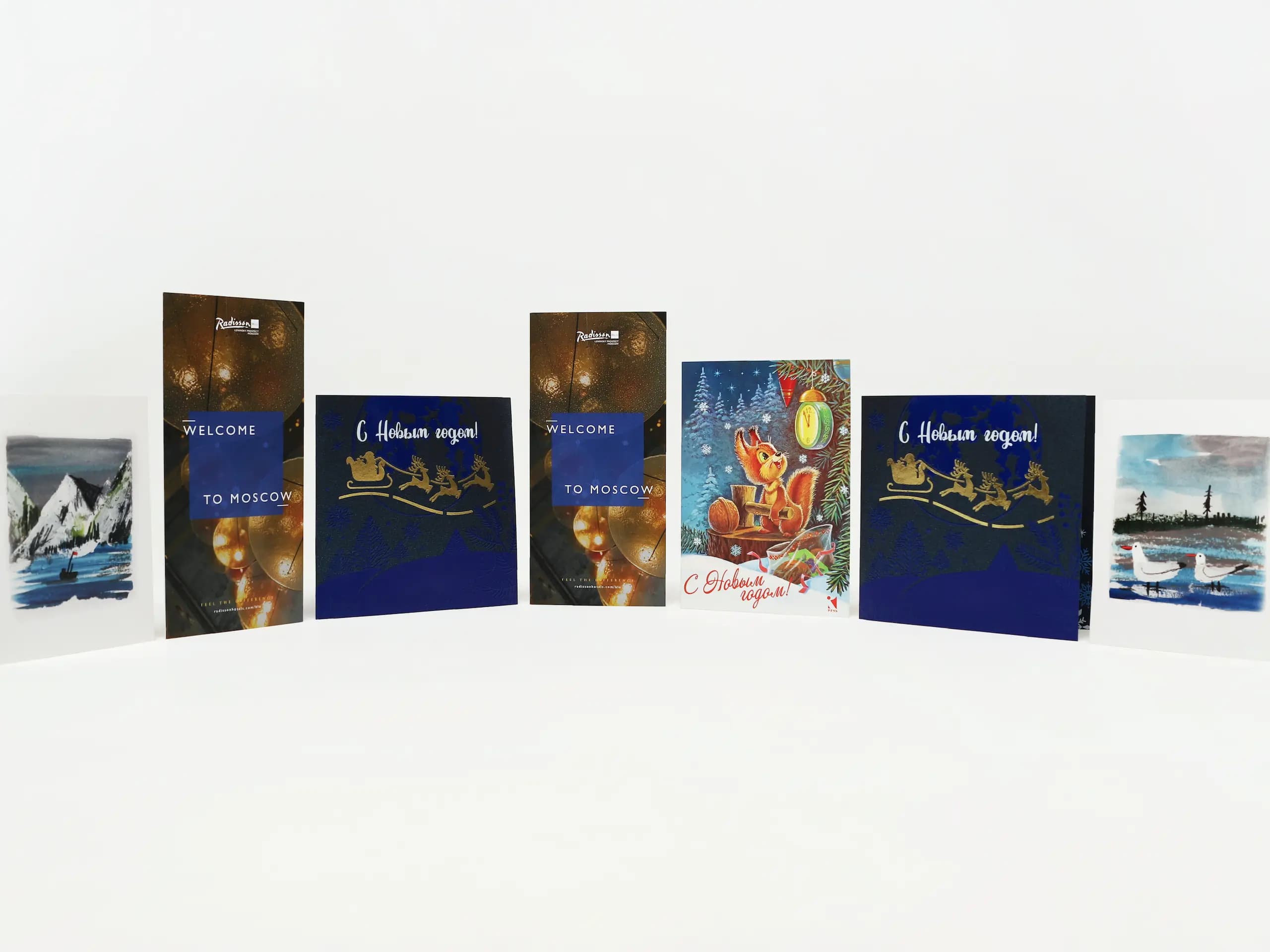 Печать открыток в типографии